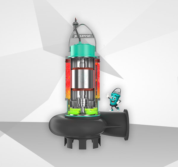 内循环冷却型潜污泵